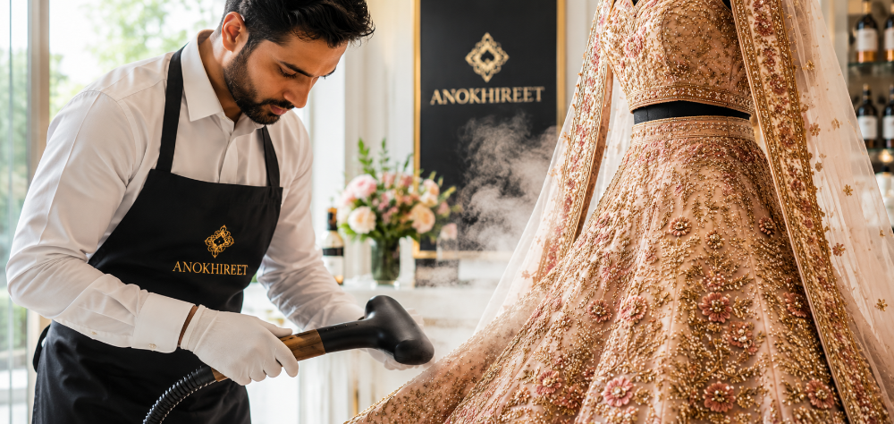 Professional preparation ensuring hygiene at the best clothing rental platform